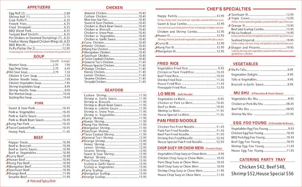 Big Wa Chinese Restaurant Menu image 4